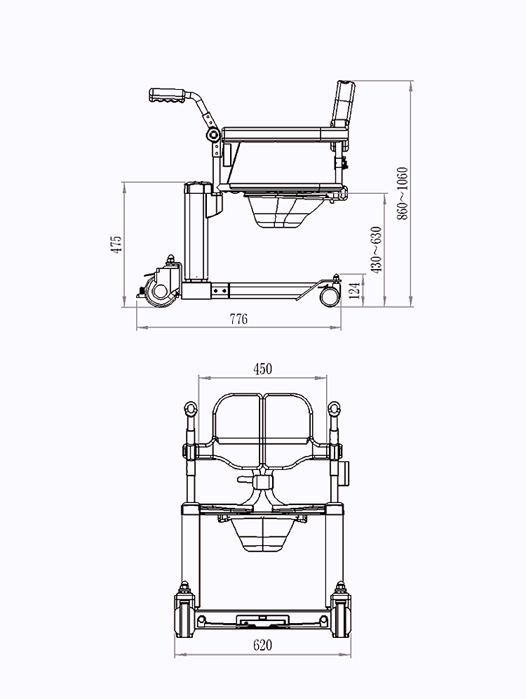 Electric Transfer Chair ANNJ002A