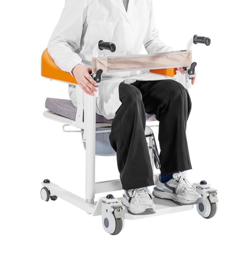 Hydraulic Transfer Commode Chair ANNJ008A Hydraulic Transfer Commode Chair ANNJ008A