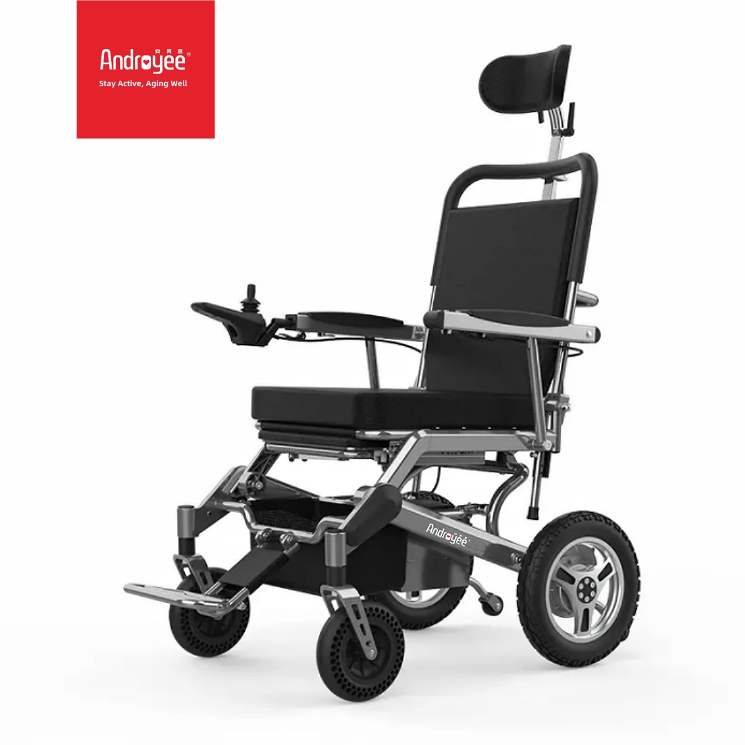 Electric foldable wheelchair pro, with tilt, ANNJ006B