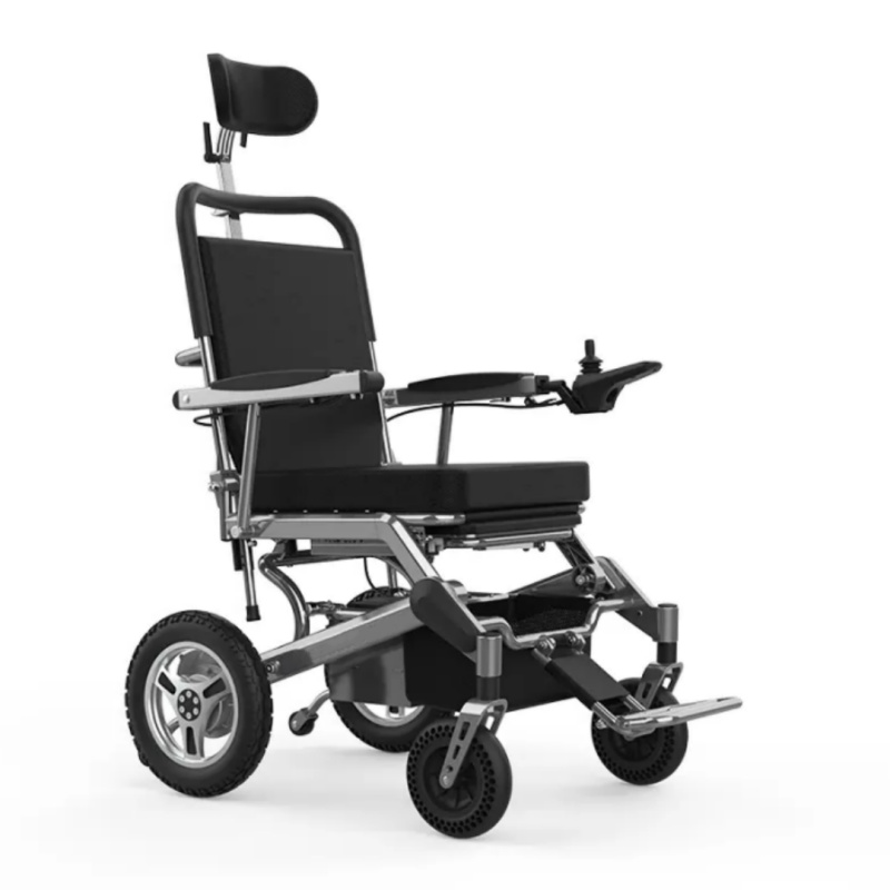 Electric foldable wheelchair pro, with tilt, ANNJ006B