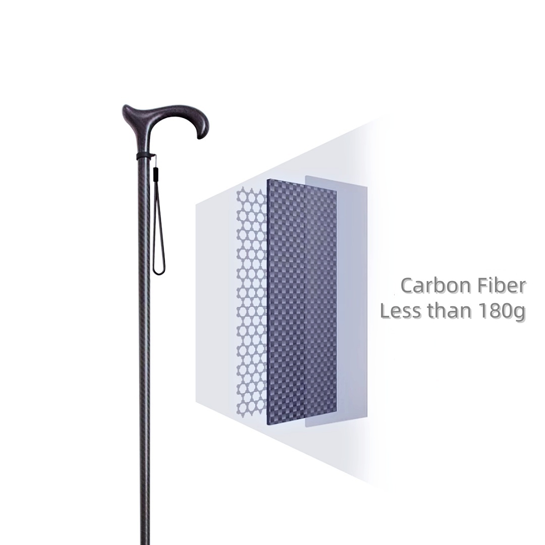 Ultra-light carbon fiber walking stick ANWS001T