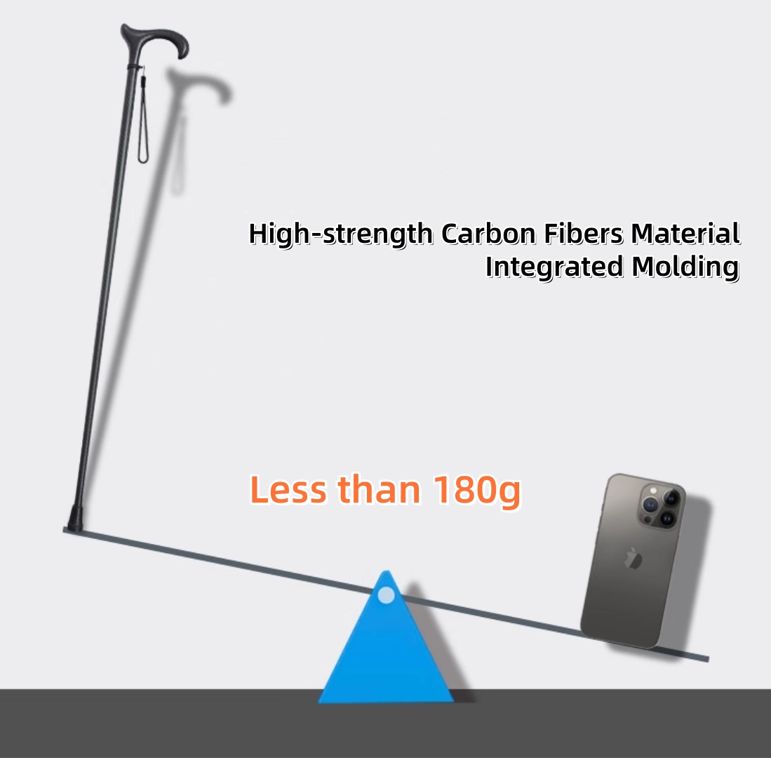 Ultra-light carbon fiber walking stick ANWS001T