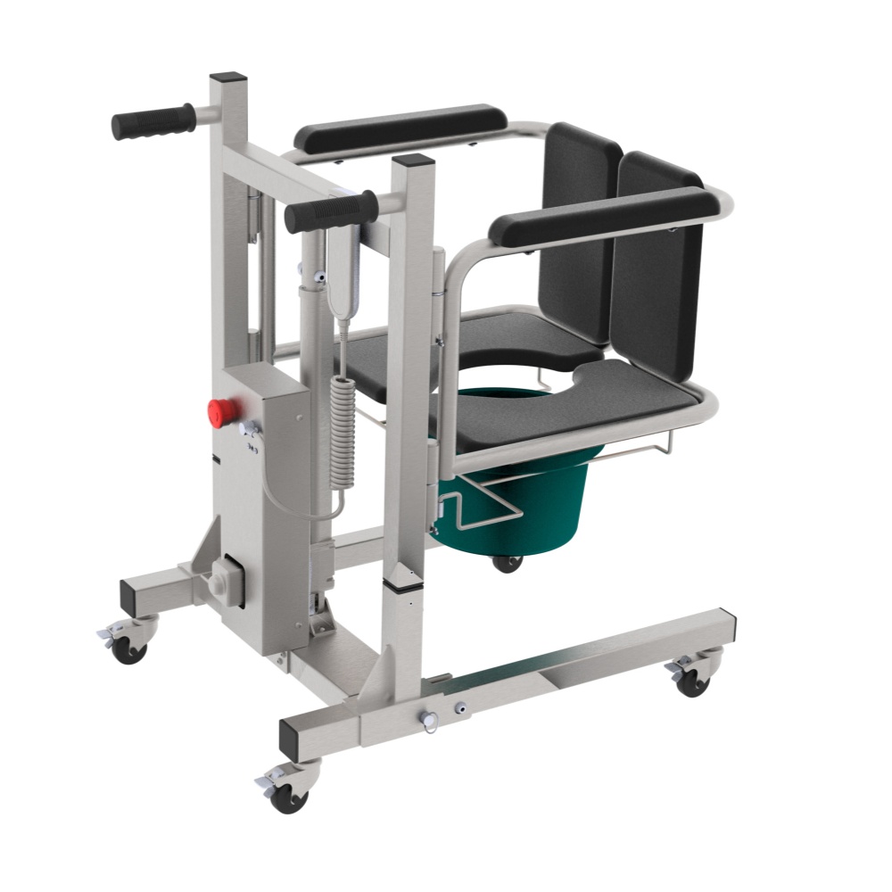 High Quality Electric Patient Transfer Chair Shower Commode Chair AN100-EXY