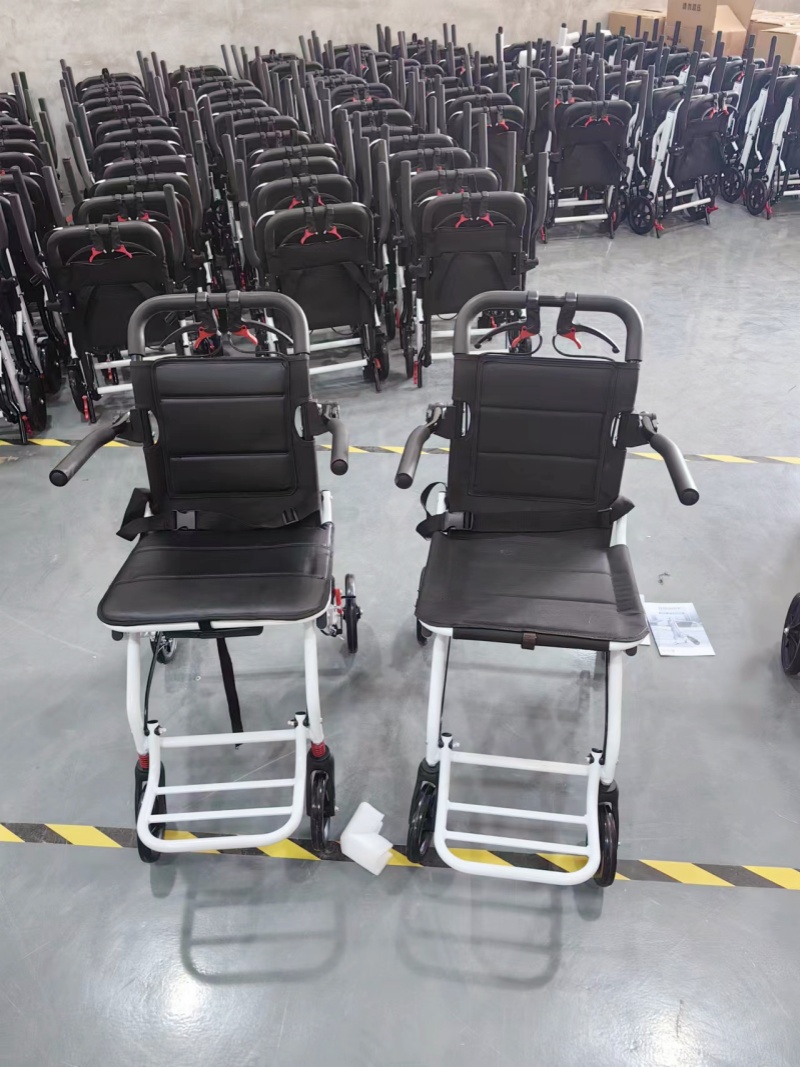 Lightweight Foldable Wheelchair for Seniors | Compact Design for Easy Transport | S-WHR101