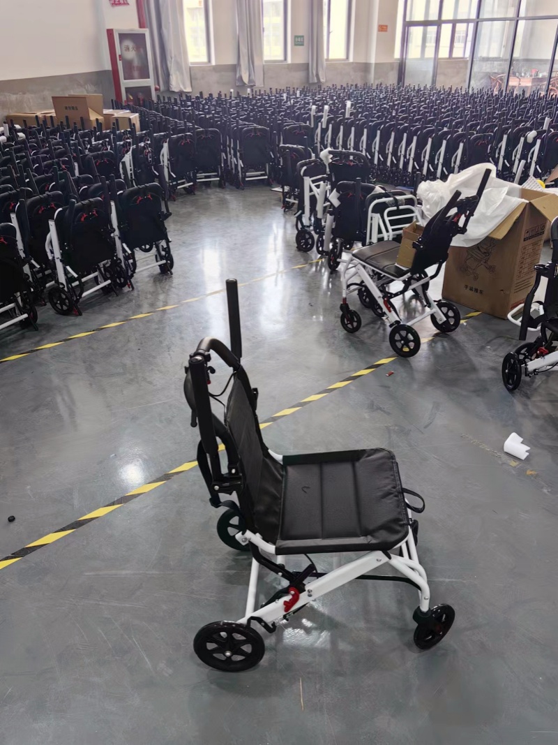 Lightweight Foldable Wheelchair for Seniors | Compact Design for Easy Transport | S-WHR101