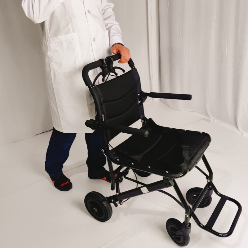 Lightweight Foldable Wheelchair for Seniors | Compact Design for Easy Transport | S-WHR101