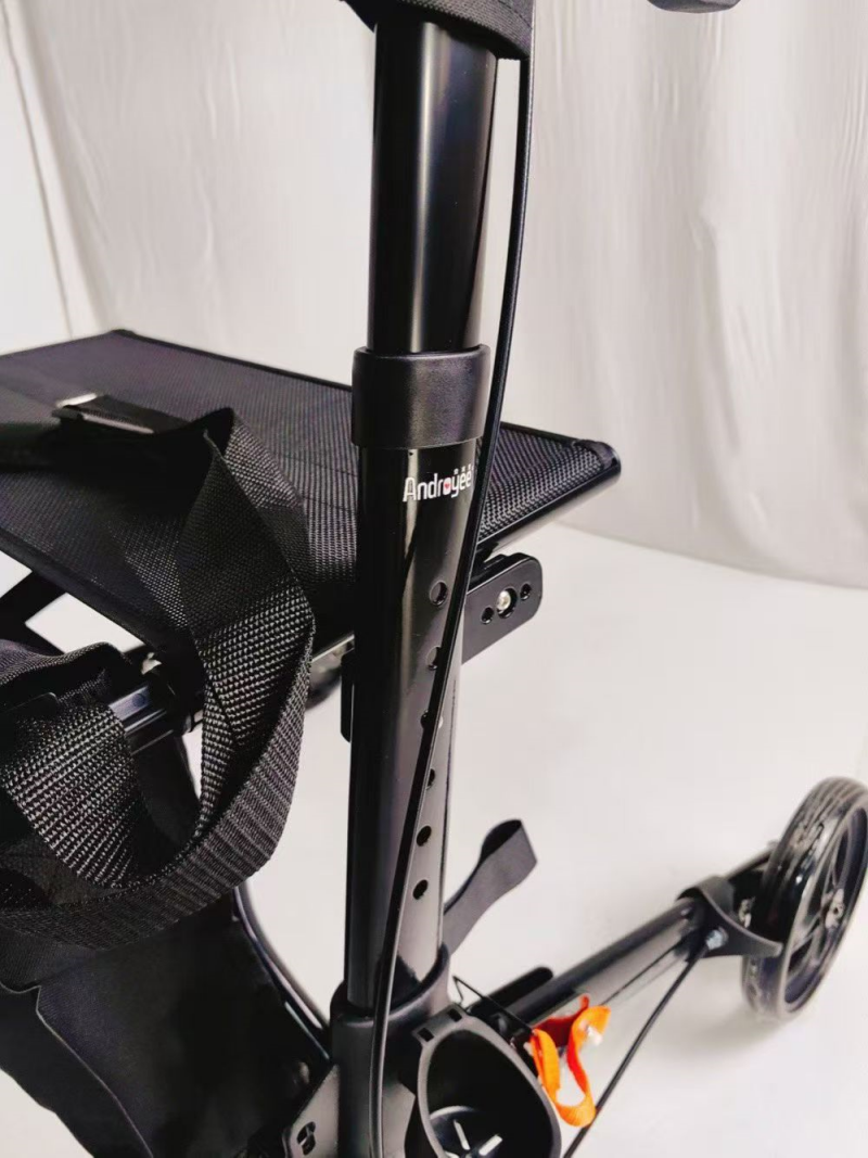 Folding Rollator Walker with Seat & Bag – Lightweight Mobility Aid for Elderly & Disabled |S-ROR-102