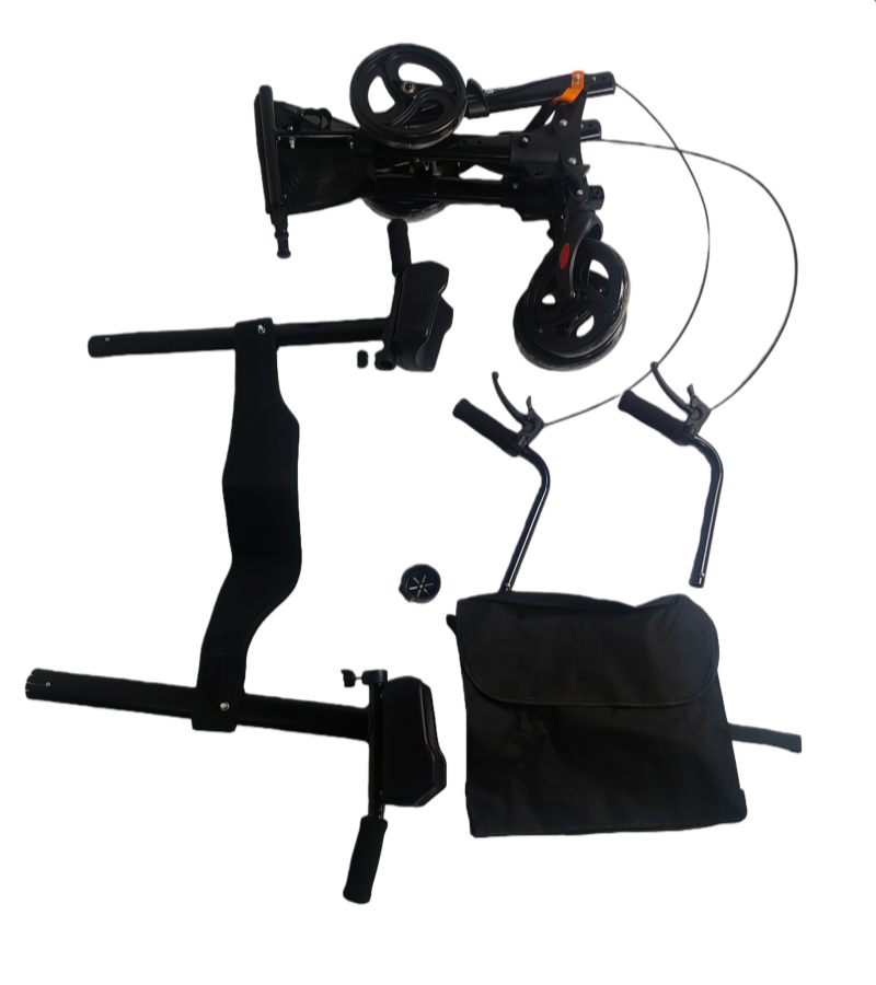 Upright Posture Rollator Walker with Forearm Support – Mobility Aid for Seniors & Disabled|S-ROR-104