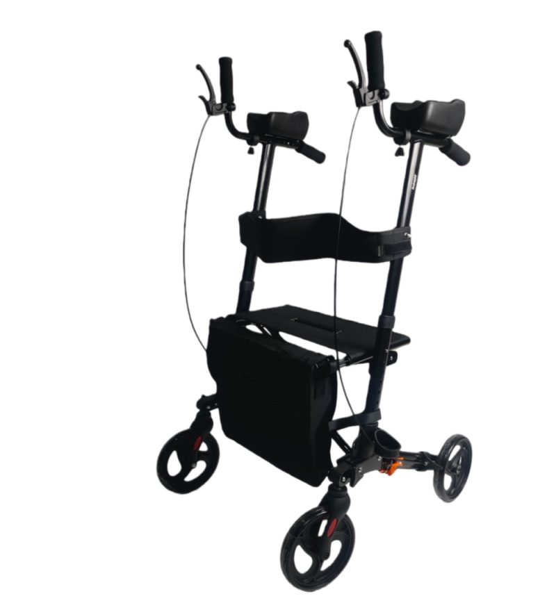 Upright Posture Rollator Walker with Forearm Support – Mobility Aid for Seniors & Disabled|S-ROR-104