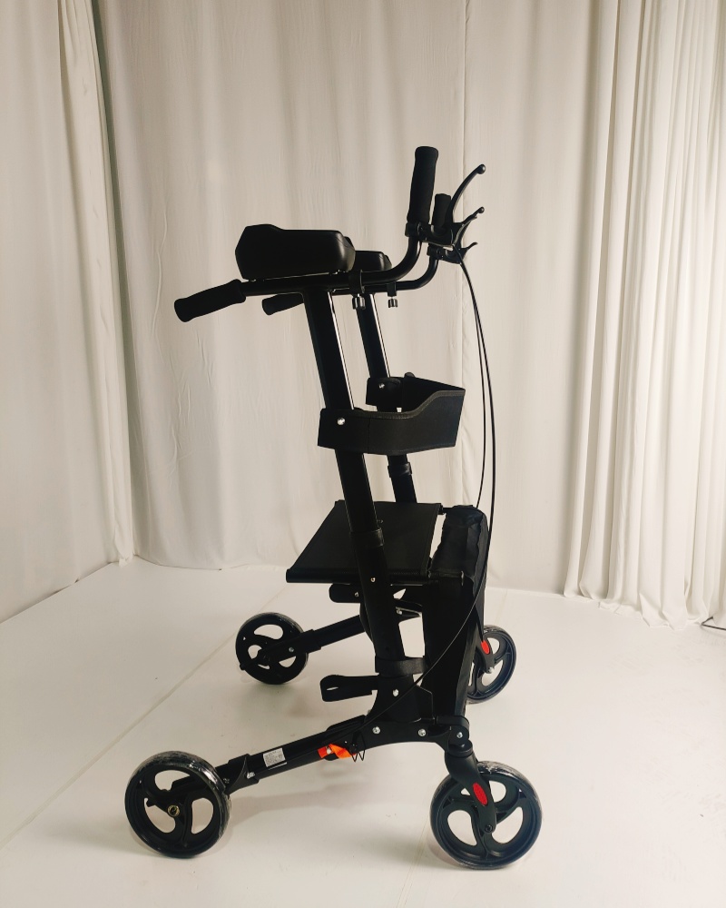 Upright Posture Rollator Walker with Forearm Support – Mobility Aid for Seniors & Disabled|S-ROR-104