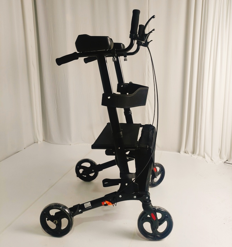 Upright Posture Rollator Walker with Forearm Support – Mobility Aid for Seniors & Disabled|S-ROR-104