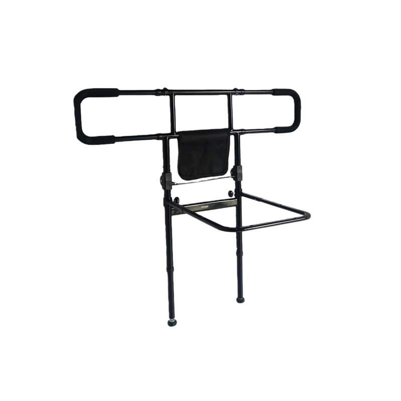 Adjustable Bedside Railing with Storage Pocket – Bed Assist Rail for Elderly & Disabled | S-BEL-101