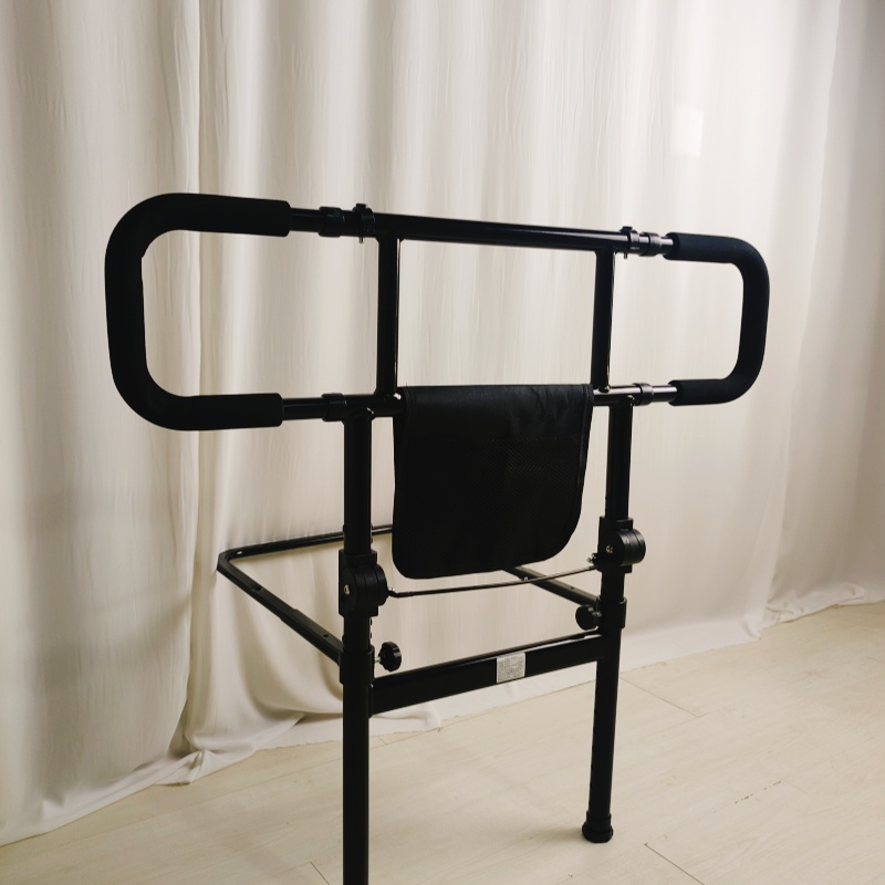 Adjustable Bedside Railing with Storage Pocket – Bed Assist Rail for Elderly & Disabled | S-BEL-101