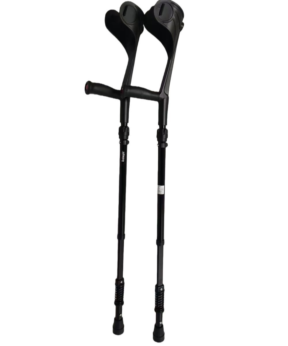 Adjustable Forearm Crutches – Lightweight Walking Aid for Seniors & Disabled | S-WAE-103