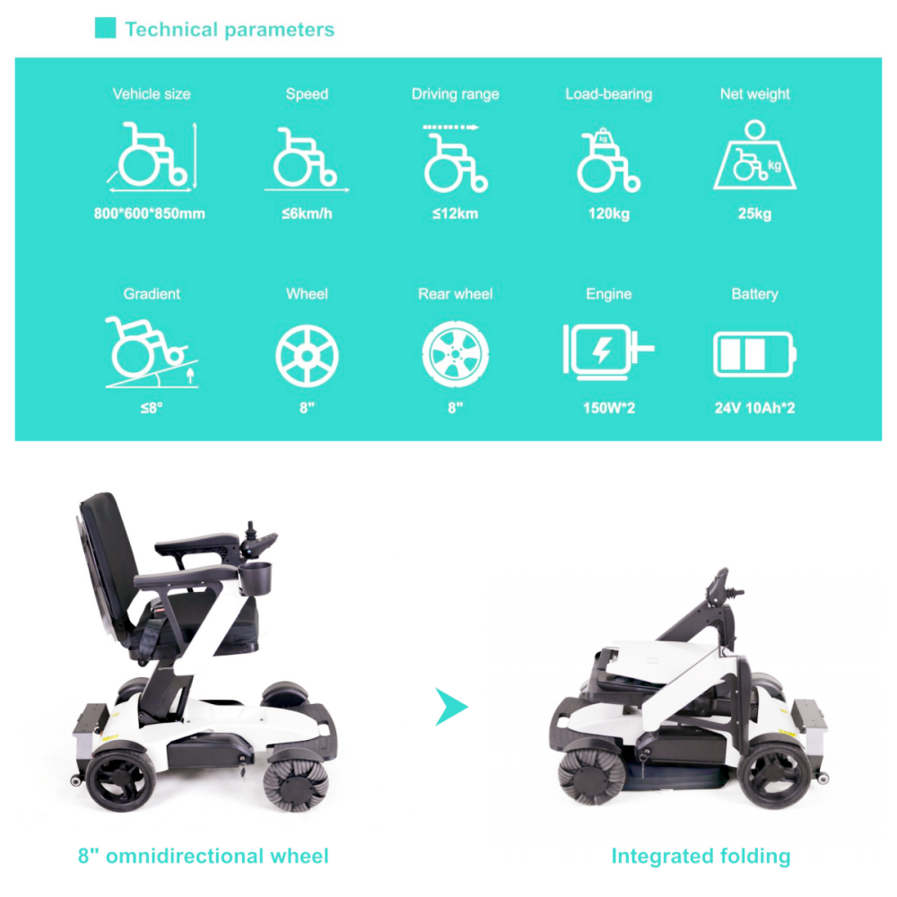 Electric Wheelchair D-WHR103 Electric Wheelchair D-WHR103