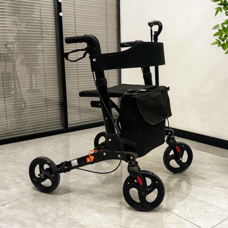 Folding Rollator with Seat & Bag | ROR-14