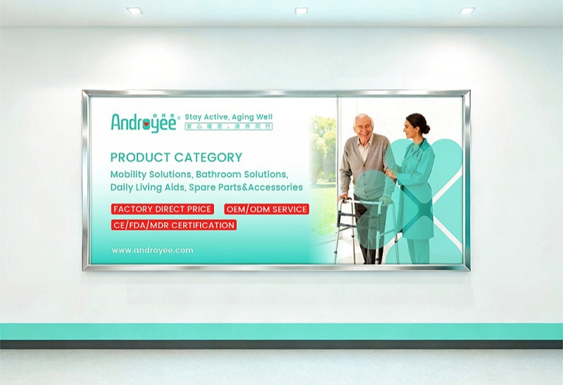Folding Rollator with Seat & Bag | ROR-14