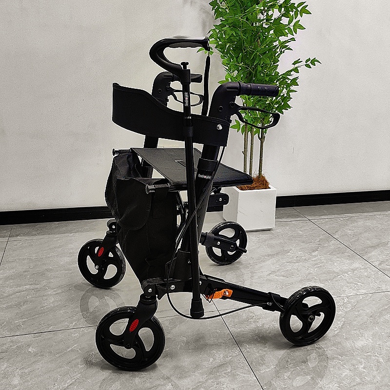 Folding Rollator with Seat & Bag | ROR-14